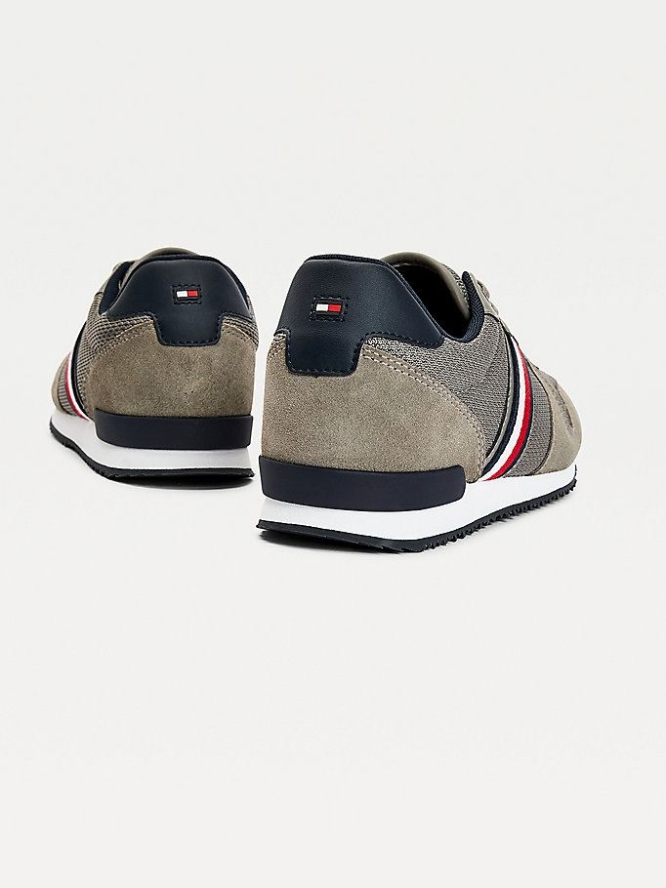 Tommy Hilfiger Iconic Sneakers Herren Grau | AT673HTPO