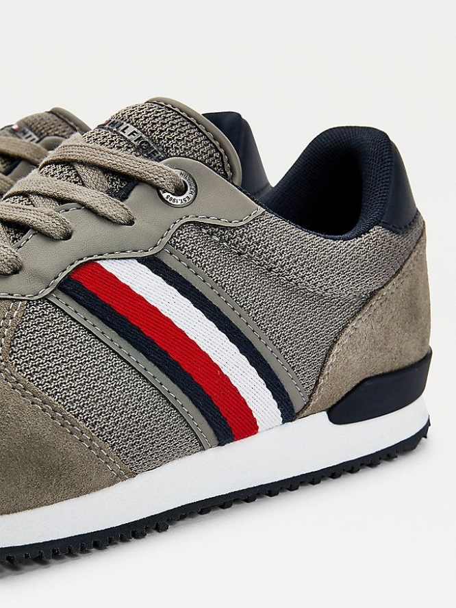 Tommy Hilfiger Iconic Sneakers Herren Grau | AT673HTPO