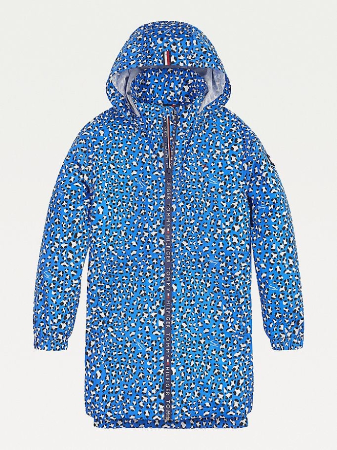 Tommy Hilfiger Laufschuhe Parka Jacke Kinder Leopard | AT670ARLU