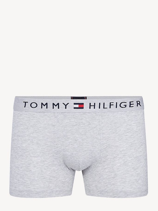 Tommy Hilfiger Logo Waistband Trunks Unterwäsche Herren Grau | AT283KQAY