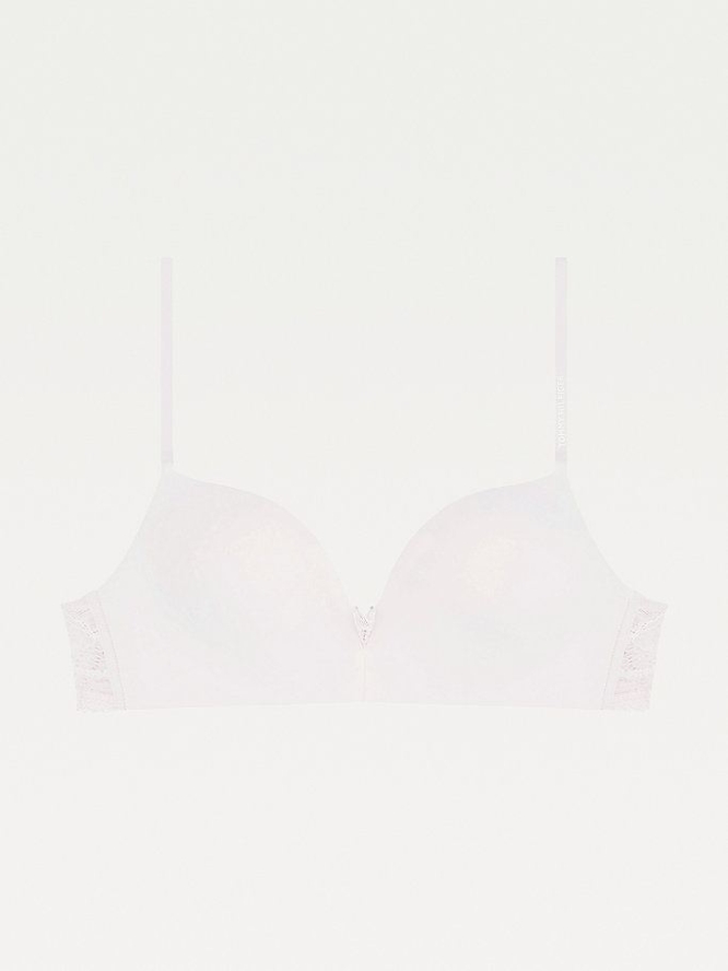 Tommy Hilfiger Microfibre Wireless Push-Up Bra Unterwäsche Damen Rosa | AT921VYKN