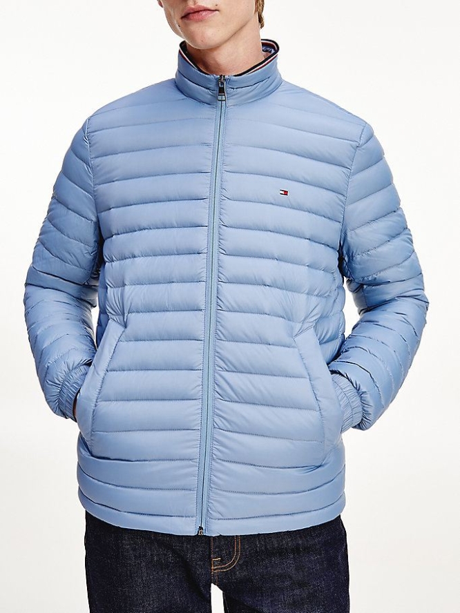 Tommy Hilfiger Packable Down Filled Jacke Herren Indigo | AT867BCFY