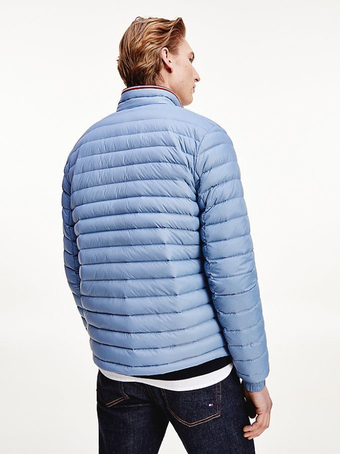 Tommy Hilfiger Packable Down Filled Jacke Herren Indigo | AT867BCFY