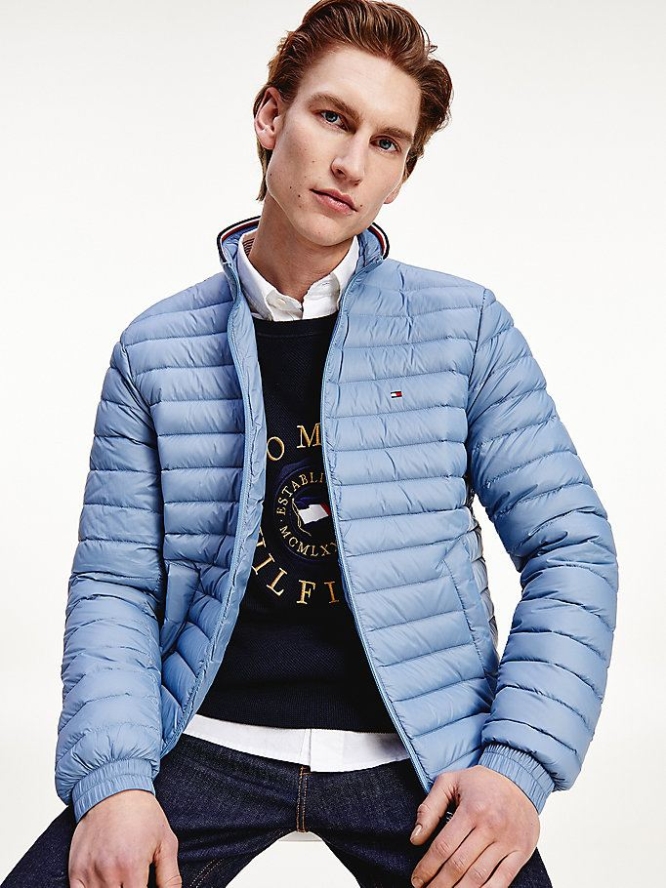 Tommy Hilfiger Packable Down Filled Jacke Herren Indigo | AT867BCFY