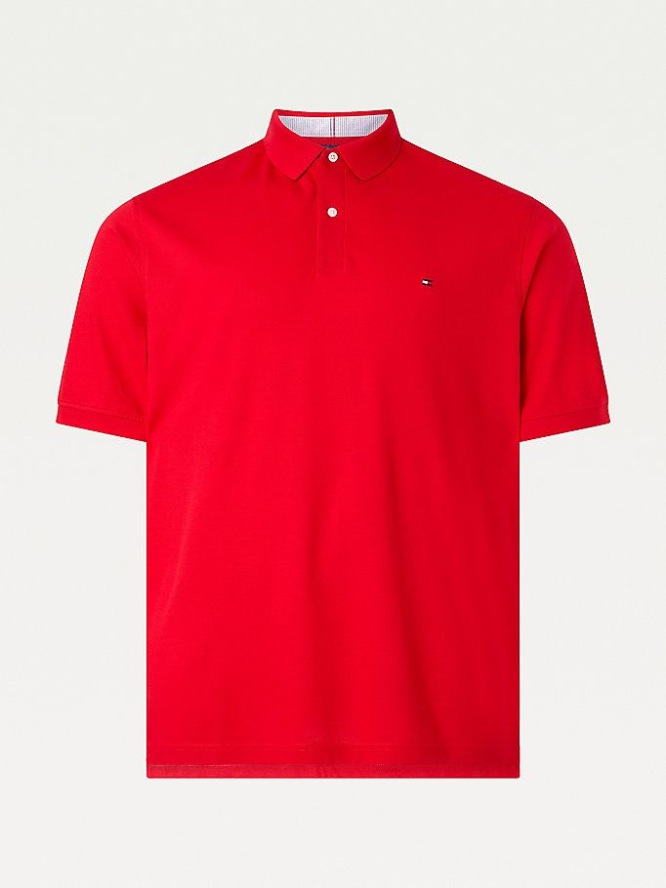 Tommy Hilfiger Plus 1985 Regular Fit Polo Shirts Herren Rot | AT130MHTC