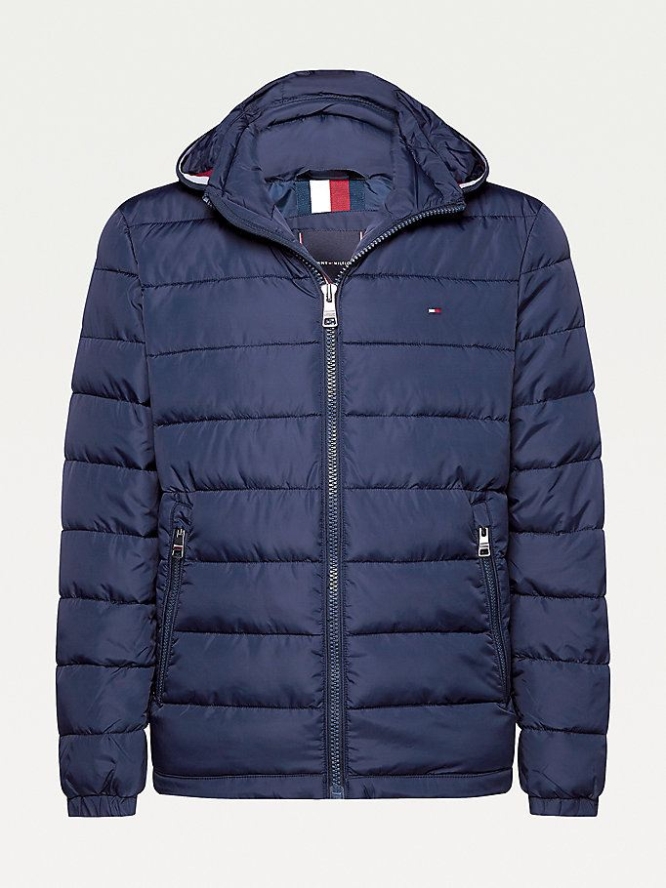 Tommy Hilfiger Plus Gepolstert Mit Kapuze Jacke Herren Dunkelblau | AT805KIAG