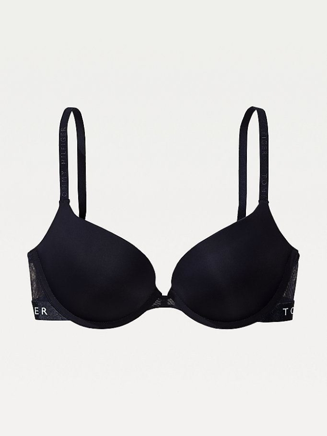 Tommy Hilfiger Push-Up Regular Fit Bra Unterwäsche Damen Navy | AT453FENX