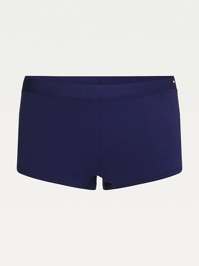 Tommy Hilfiger Recycled Nylon Drawstring Swim Trunks Bademode Herren Dunkelblau | AT485GPBA