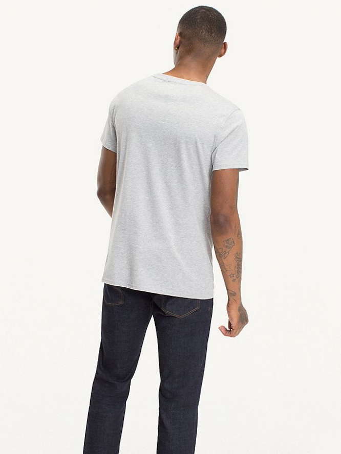 Tommy Hilfiger Regular Fit Crew T-shirts Herren Grau | AT251ZHRW