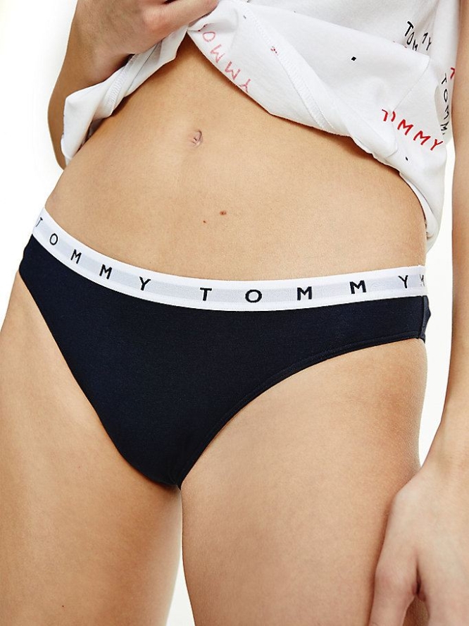 Tommy Hilfiger Repeat Logo Waistband Briefs Unterwäsche Damen Dunkelblau | AT125DIVT