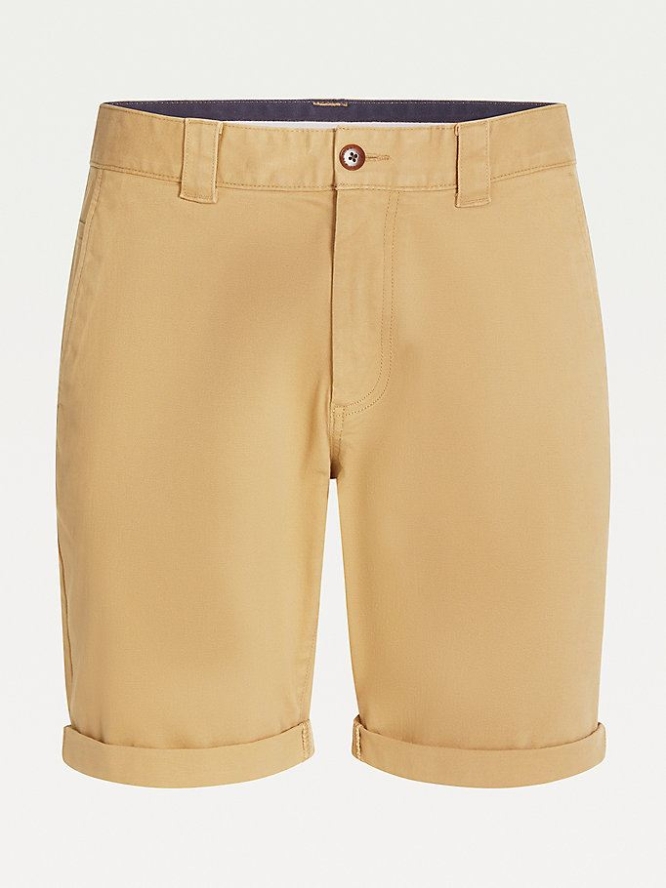 Tommy Hilfiger Scanton Regular Chino Kurze Hose Herren Khaki | AT541QIEP