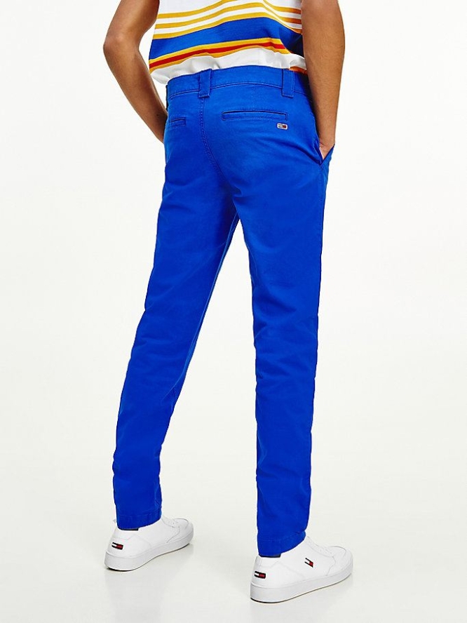 Tommy Hilfiger Scanton Slim Fit Chino-hosen Herren Blau | AT571PBGA