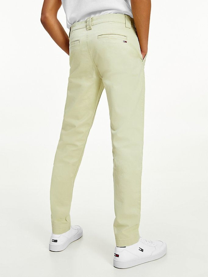 Tommy Hilfiger Scanton Slim Fit Chino-hosen Herren Hellgrün | AT743CTFL