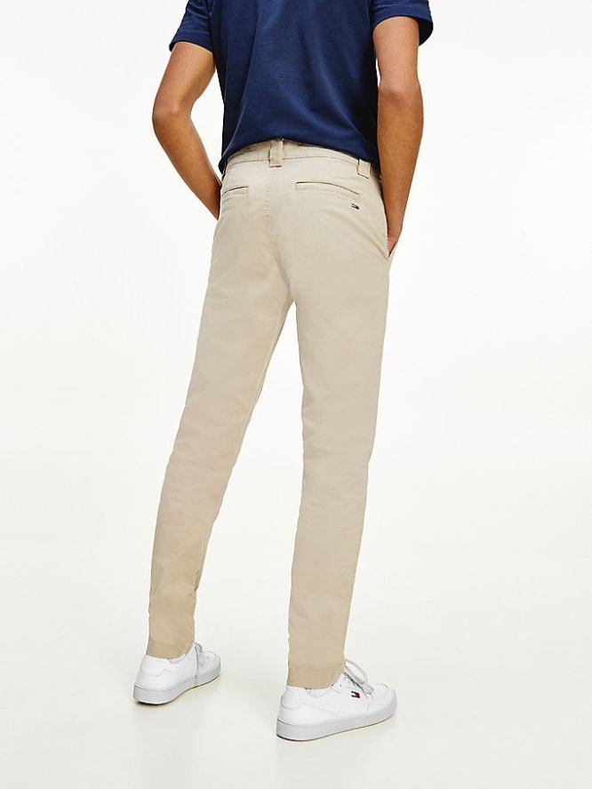 Tommy Hilfiger Scanton Slim Fit Chino-hosen Herren Beige | AT762MRIJ