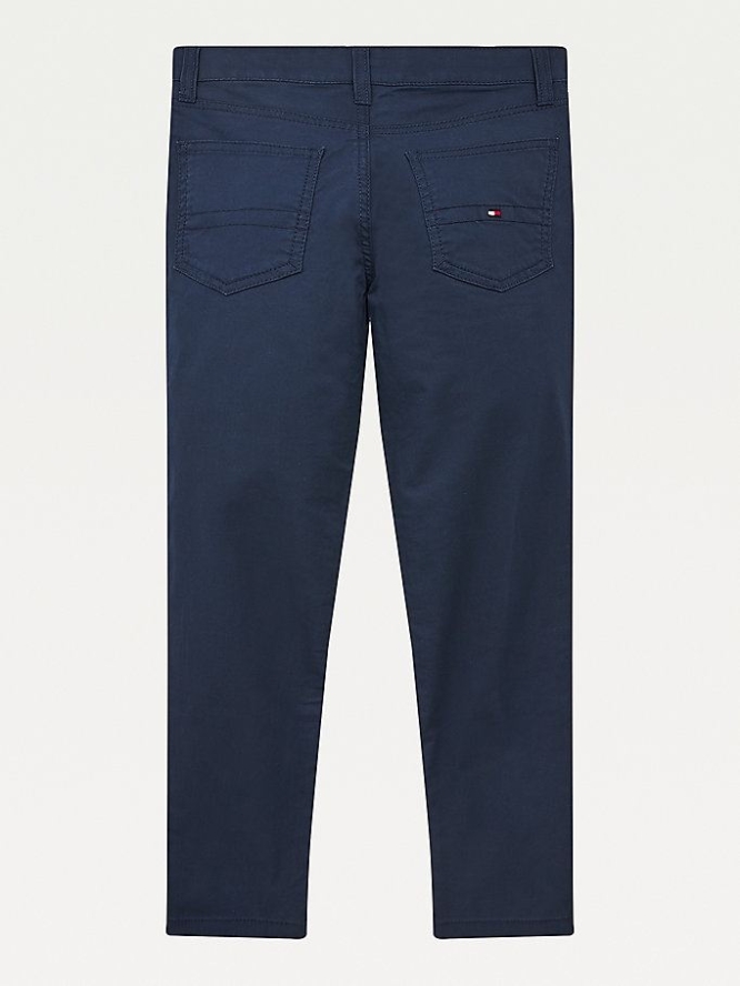 Tommy Hilfiger Scanton Slim Hosen Kinder Hellnavy | AT256DHAE