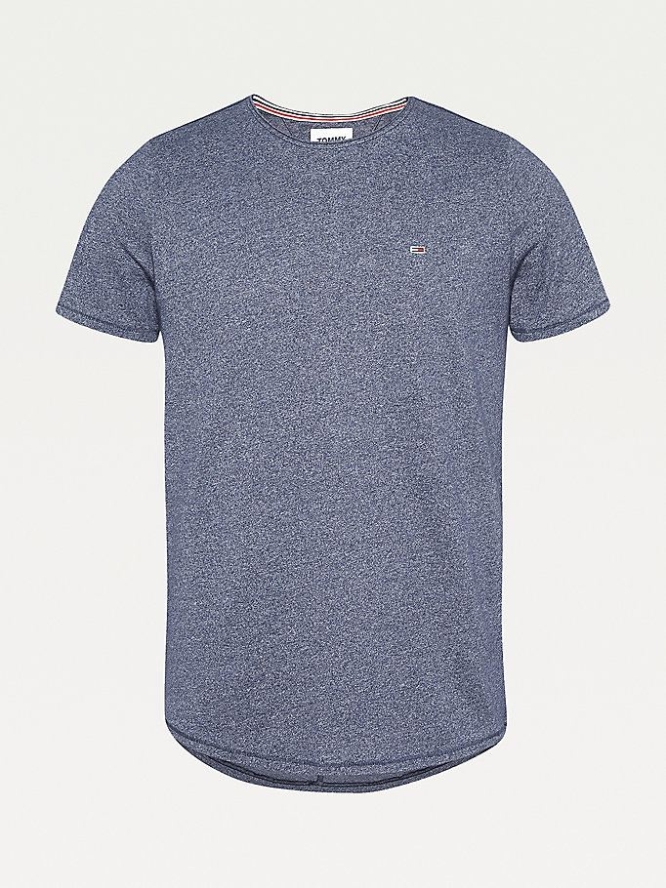 Tommy Hilfiger Slim Fit Crew Neck T-shirts Herren Hellnavy | AT965JHUY