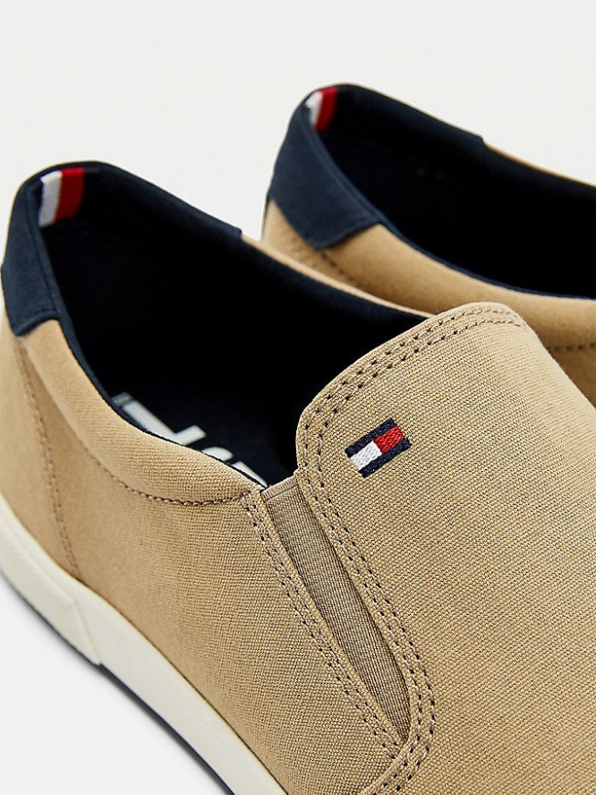 Tommy Hilfiger Slip-On Sneakers Herren Braun | AT024EBIS