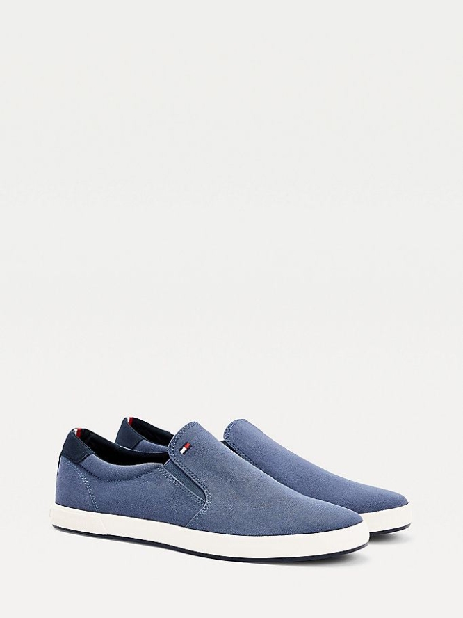 Tommy Hilfiger Slip-On Sneakers Herren Indigo | AT957BRSG