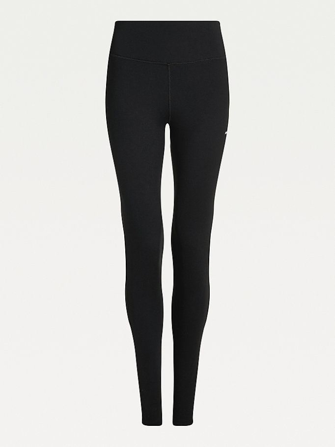 Tommy Hilfiger Sport TH Cool Full Length Leggings Damen Schwarz | AT360KVQJ