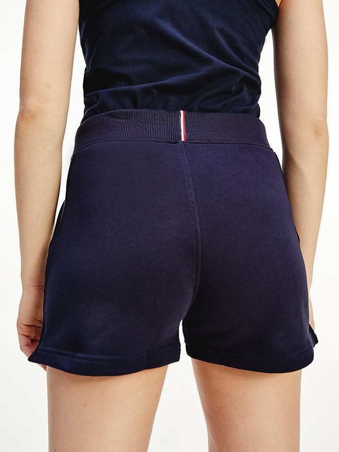 Tommy Hilfiger Sport TH Cool Moisture Wicking Kurze Hose Damen Dunkelblau | AT805SRXZ