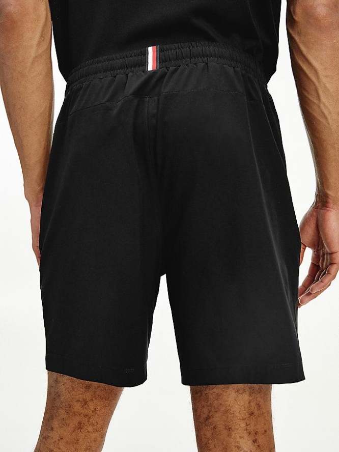 Tommy Hilfiger Sport Woven Stretch Sport Kurze Hose Herren Schwarz | AT541HQPD