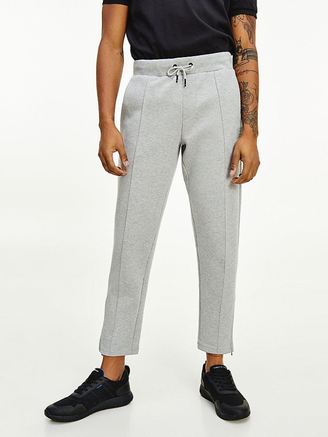 Tommy Hilfiger TH Signature Jogginghose Herren Grau | AT594CZVB