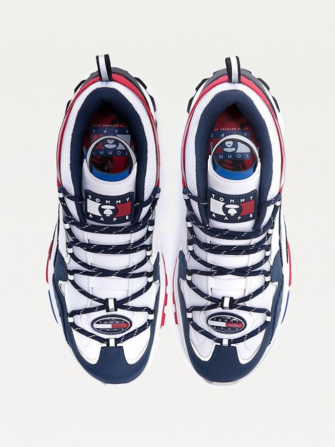 Tommy Hilfiger X AAPE Sneakers Herren Weiß | AT624CLYZ